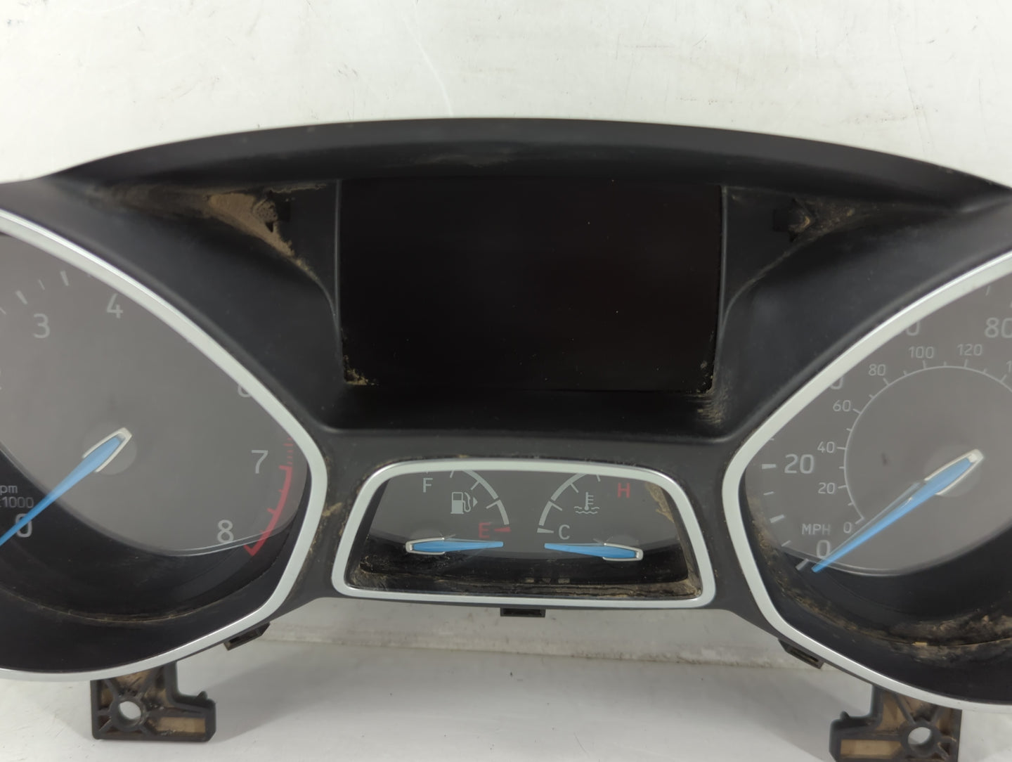 2017-2018 Ford Focus Instrument Cluster Speedometer Gauges P/N:F1ET-10849-CTP Fits Fits 2017 2018 OEM Used Auto Parts - Oemu