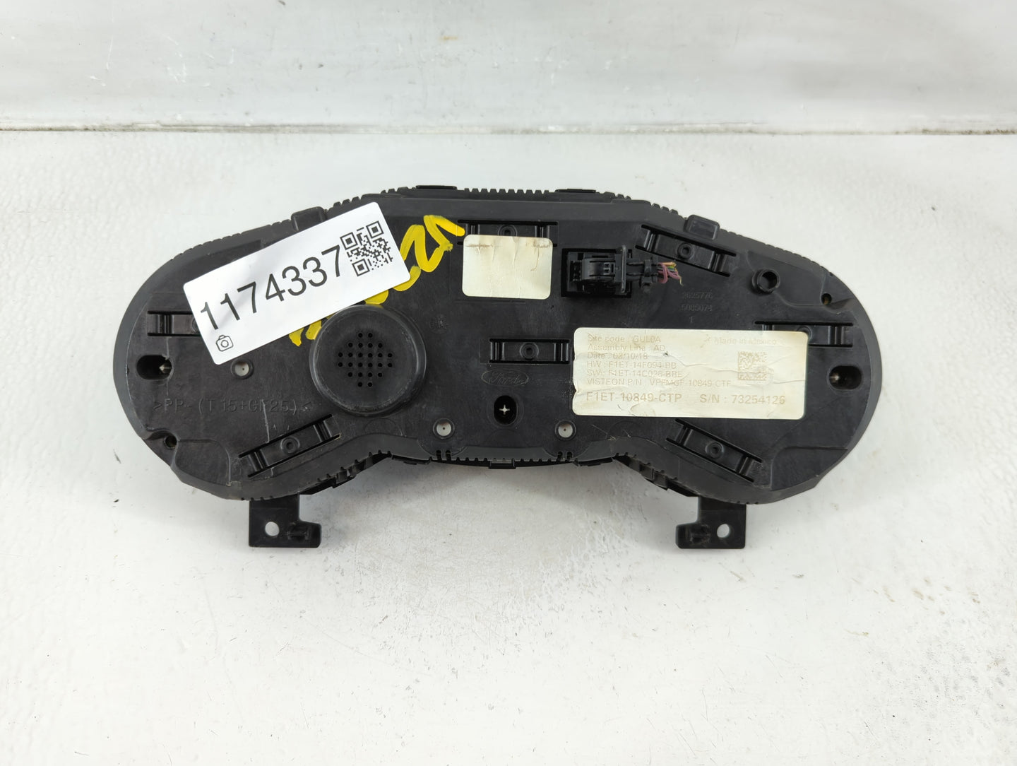 2017-2018 Ford Focus Instrument Cluster Speedometer Gauges P/N:F1ET-10849-CTP Fits Fits 2017 2018 OEM Used Auto Parts - Oemu