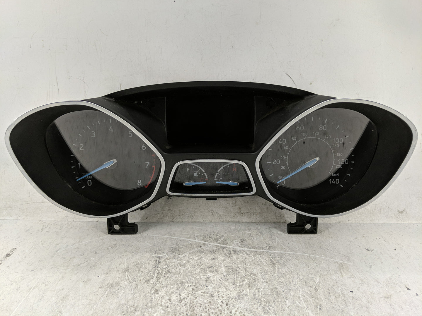 2017-2018 Ford Focus Instrument Cluster Speedometer Gauges P/N:F1ET-10849-CTP Fits Fits 2017 2018 OEM Used Auto Parts - Oemu