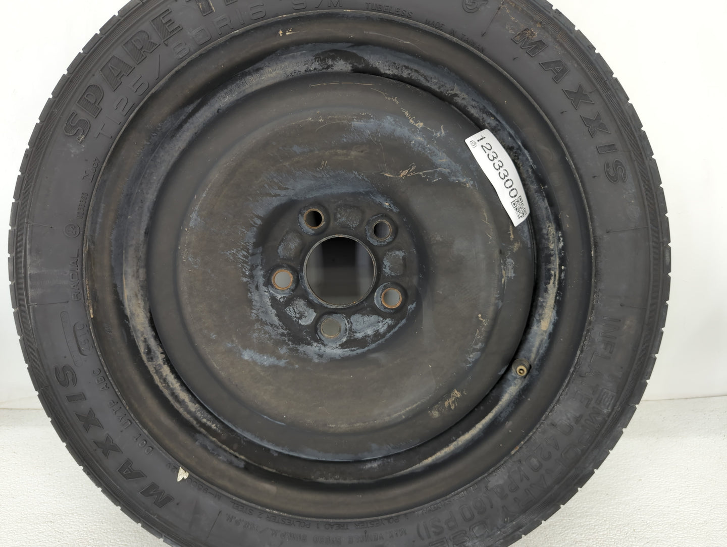 2012-2018 Ford Focus Spare Donut Tire Wheel Rim Oem - Oemusedautoparts1.com