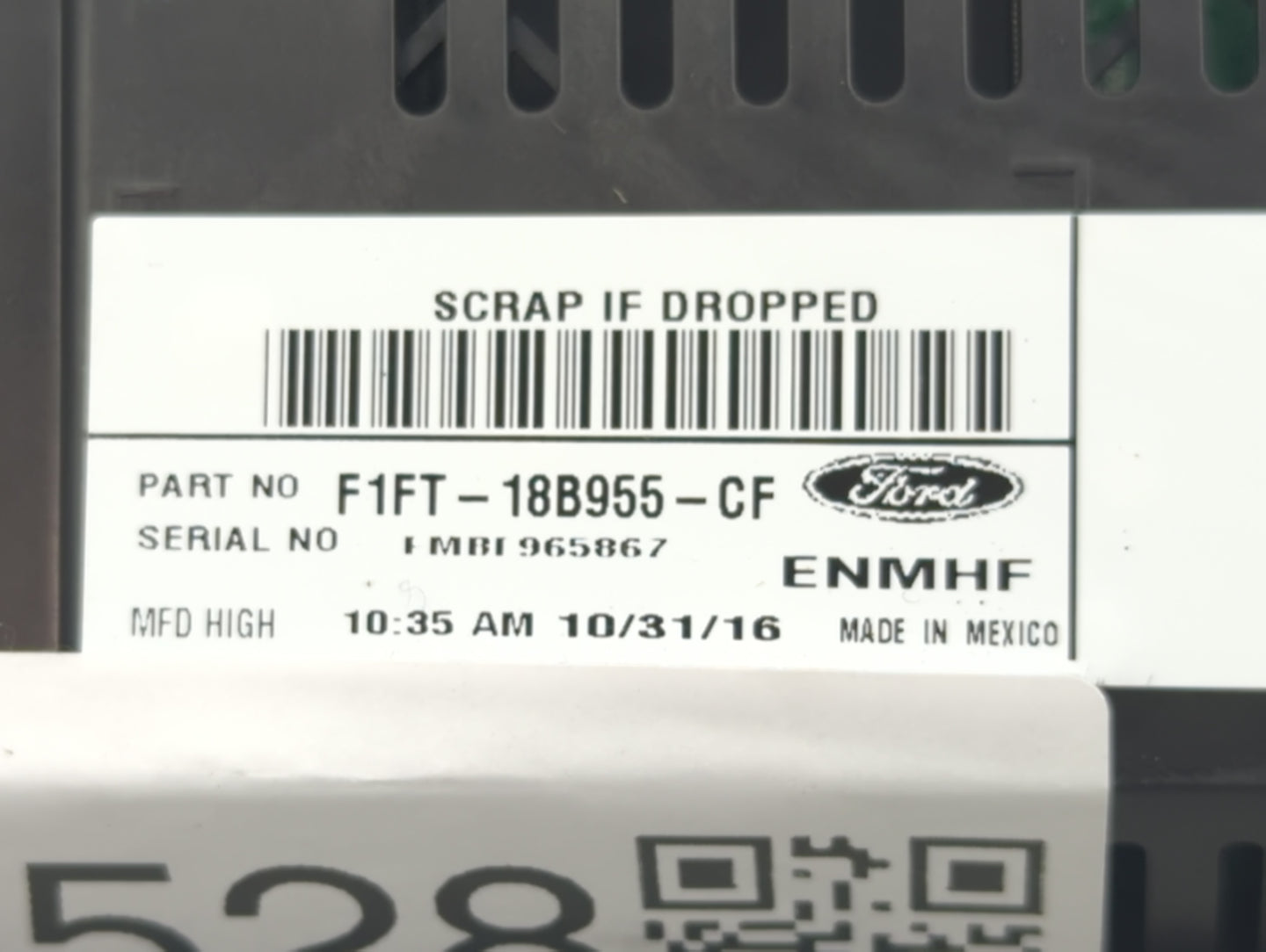 2015-2018 Ford Focus Information Display Screen - Oemusedautoparts1.com