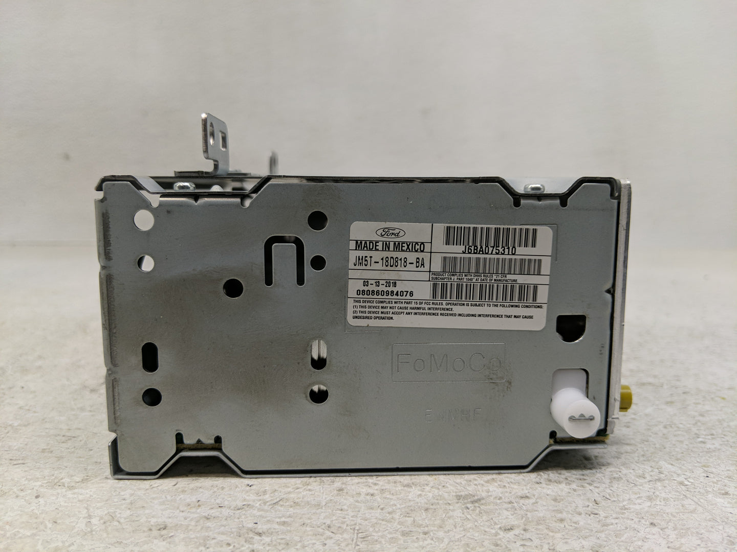 2018 Ford Focus Radio AM FM Cd Player Receiver Replacement P/N:JM5T-18D818-BA Fits OEM Used Auto Parts - Oemusedautoparts1.c