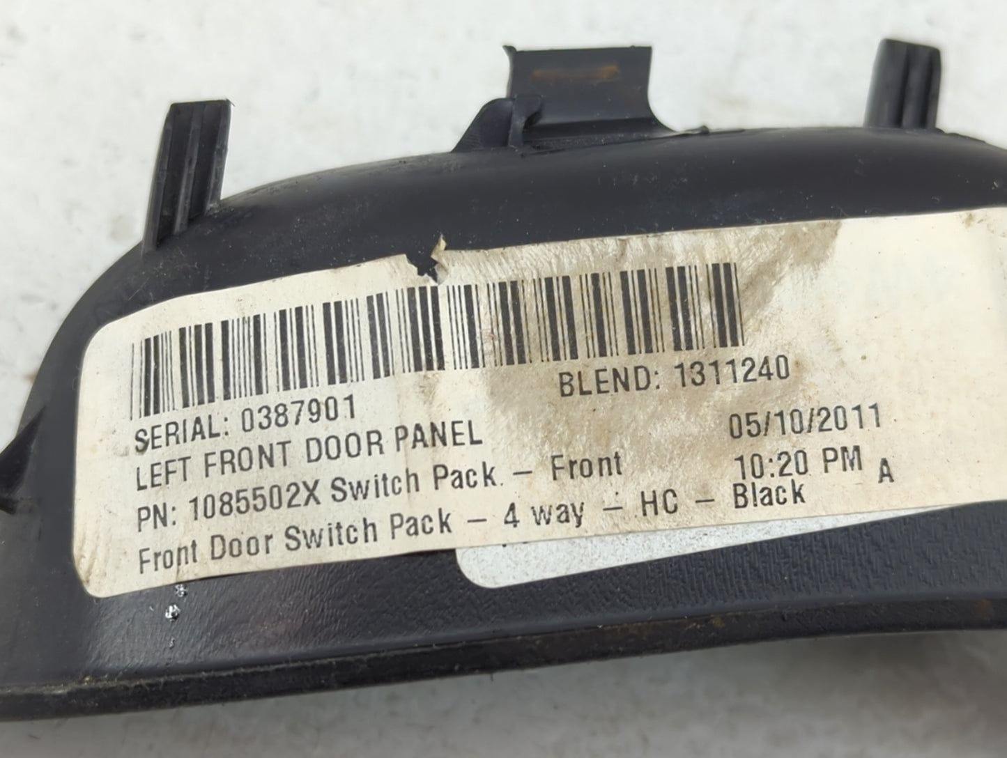 2012-2018 Ford Focus Master Power Window Switch Replacement Driver Side Left P/N:1085502X Fits OEM Used Auto Parts - Oemused