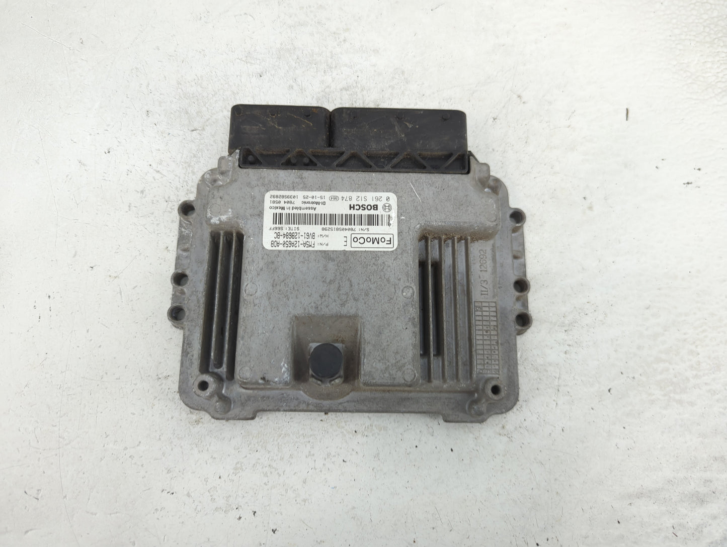 2013-2018 Ford Focus PCM Engine Control Computer ECU ECM PCU OEM P/N:FM5A-12A650-ADB 0 261 S12 874 Fits OEM Used Auto Parts 