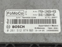 2013-2018 Ford Focus PCM Engine Control Computer ECU ECM PCU OEM P/N:FM5A-12A650-ADB 0 261 S12 874 Fits OEM Used Auto Parts 