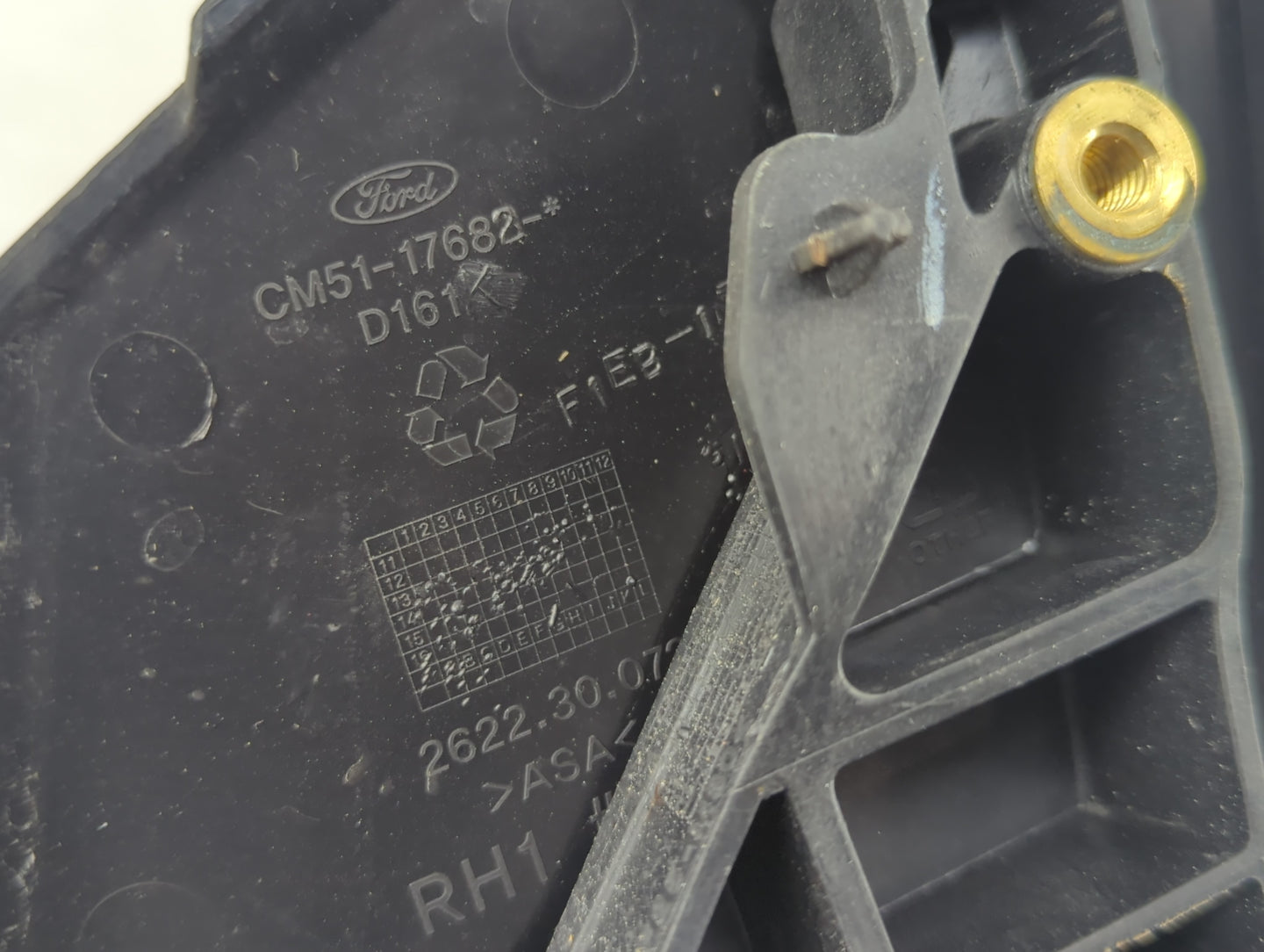 2015-2018 Ford Focus Passenger Side View Mirror - Right Door Mirror OEM Used - Oemusedautoparts1.com