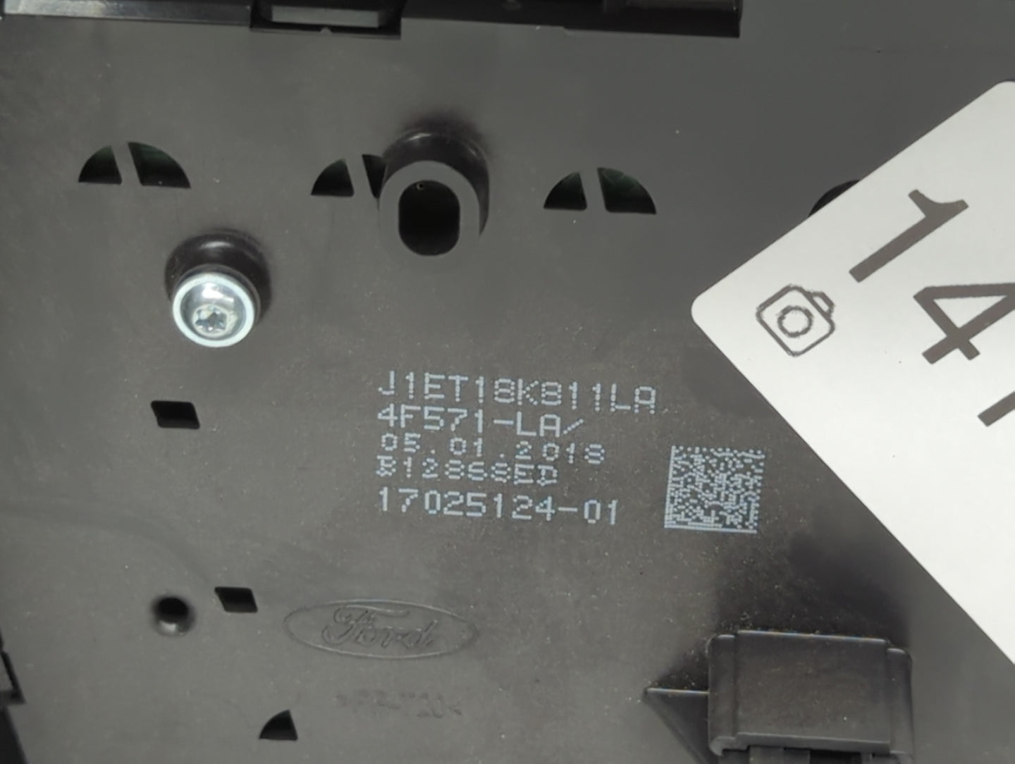 2015-2018 Ford Focus Radio Control Panel - Oemusedautoparts1.com