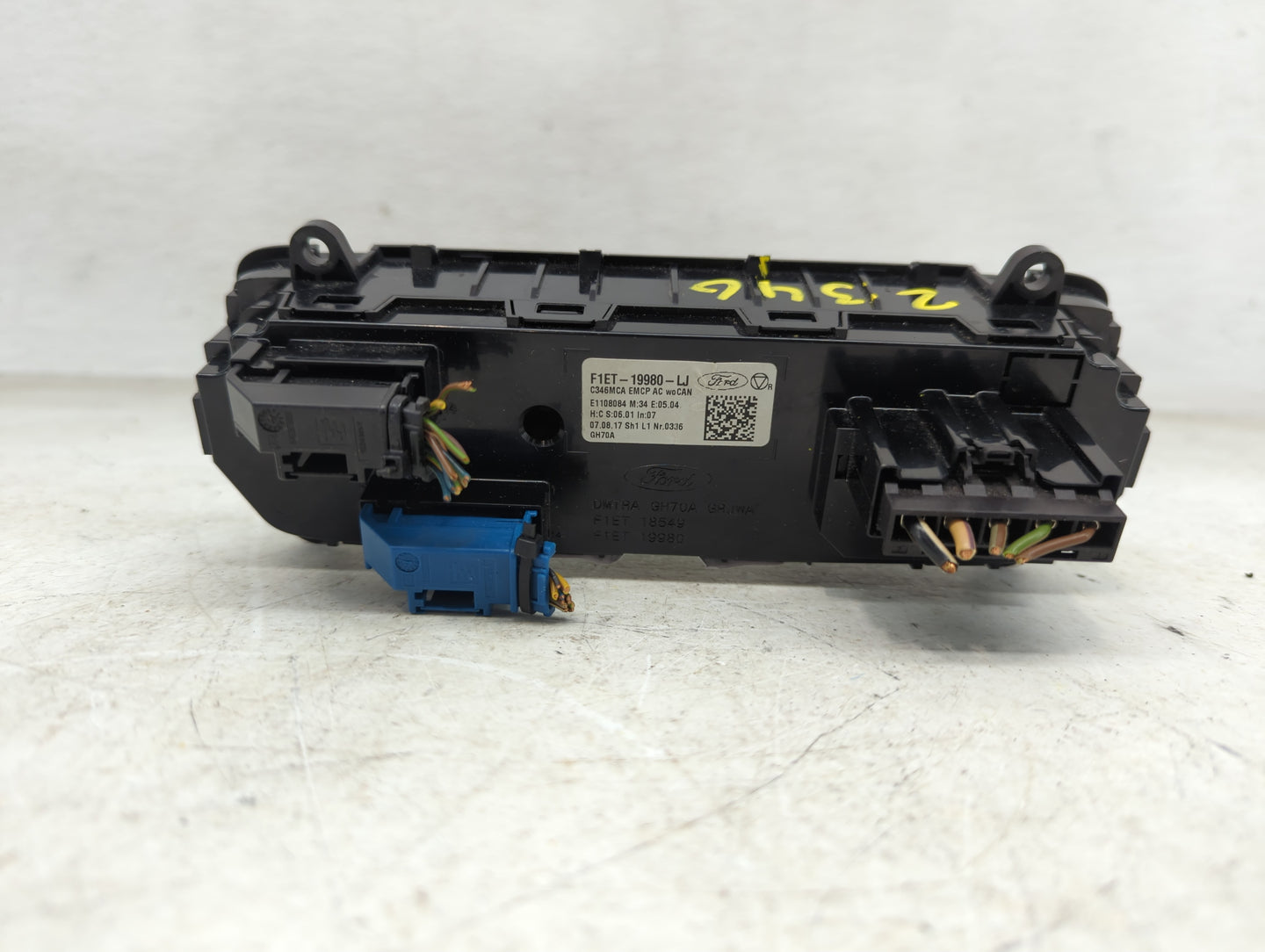 2015-2018 Ford Focus Climate Control Module Temperature AC/Heater Replacement P/N:F1ET-19880-LJ Fits Fits 2015 2016 2017 201