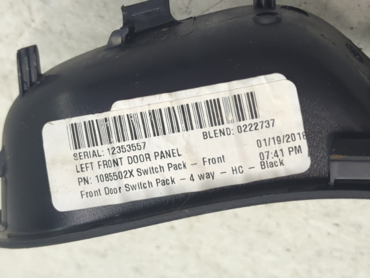 2012-2018 Ford Focus Master Power Window Switch Replacement Driver Side Left P/N:1085502 Fits OEM Used Auto Parts - Oemuseda