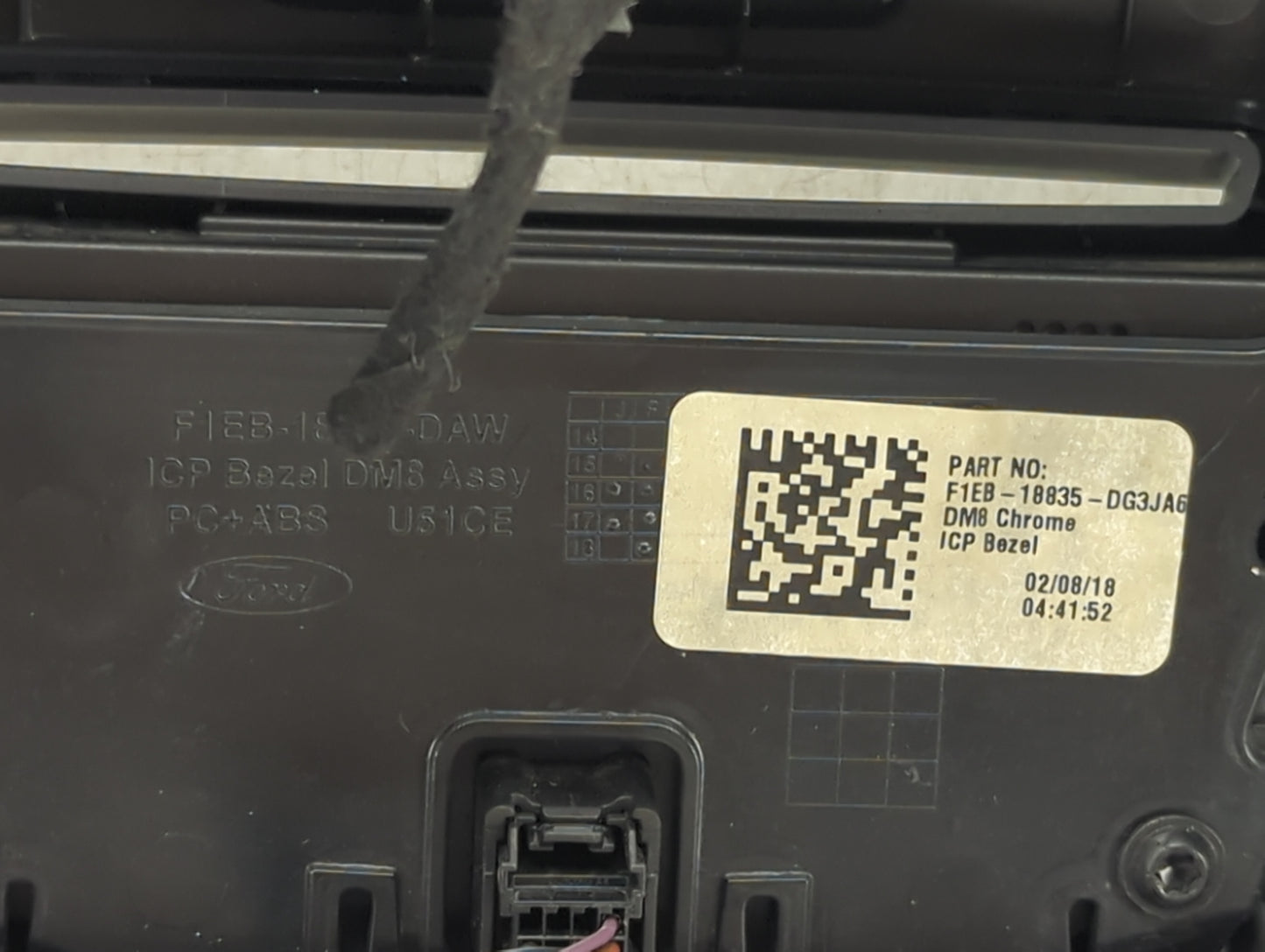 2012-2018 Ford Focus Radio Control Panel - Oemusedautoparts1.com