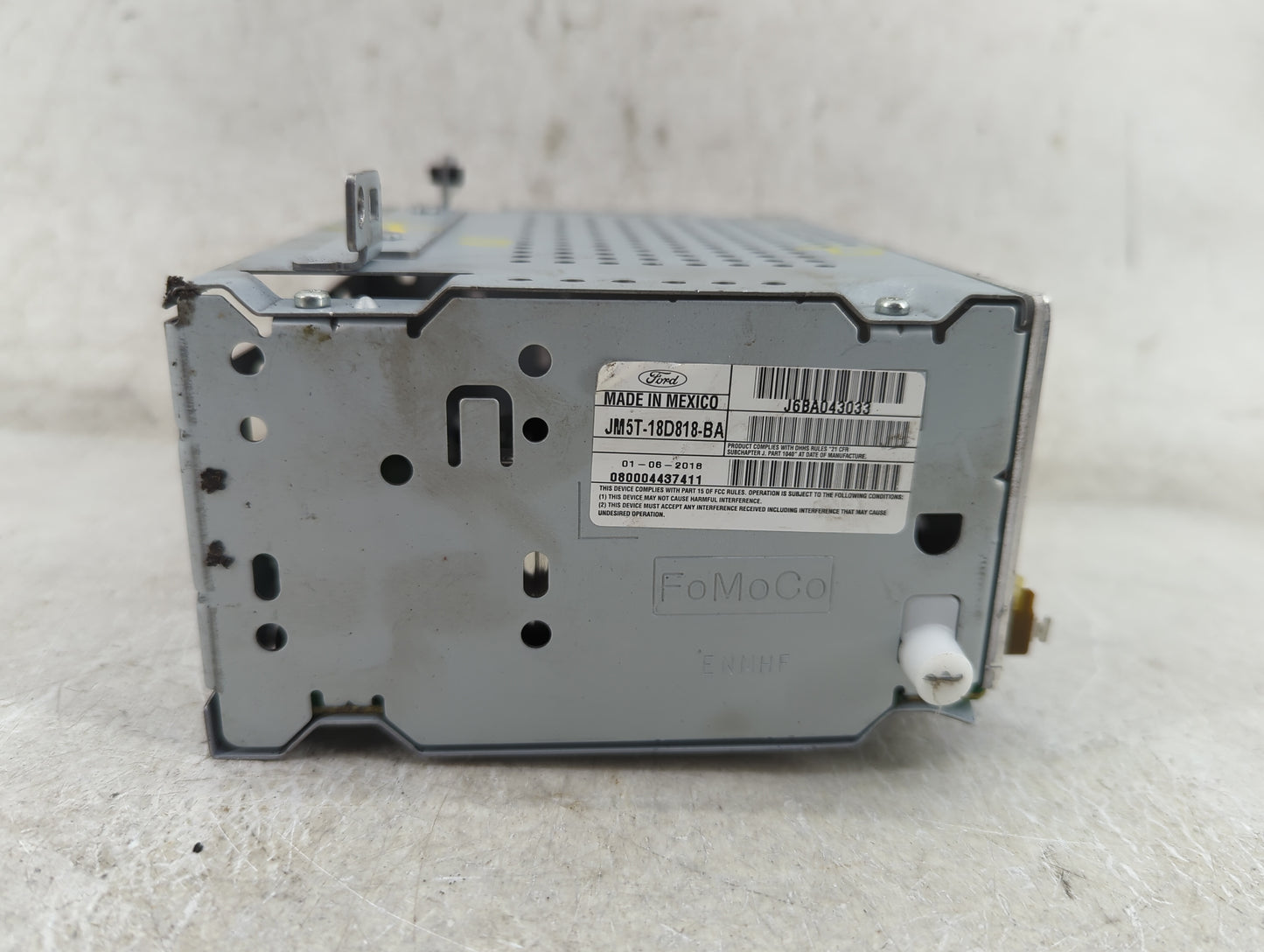 2018 Ford Focus Radio AM FM Cd Player Receiver Replacement P/N:JM5T-18D818-BA Fits OEM Used Auto Parts - Oemusedautoparts1.c
