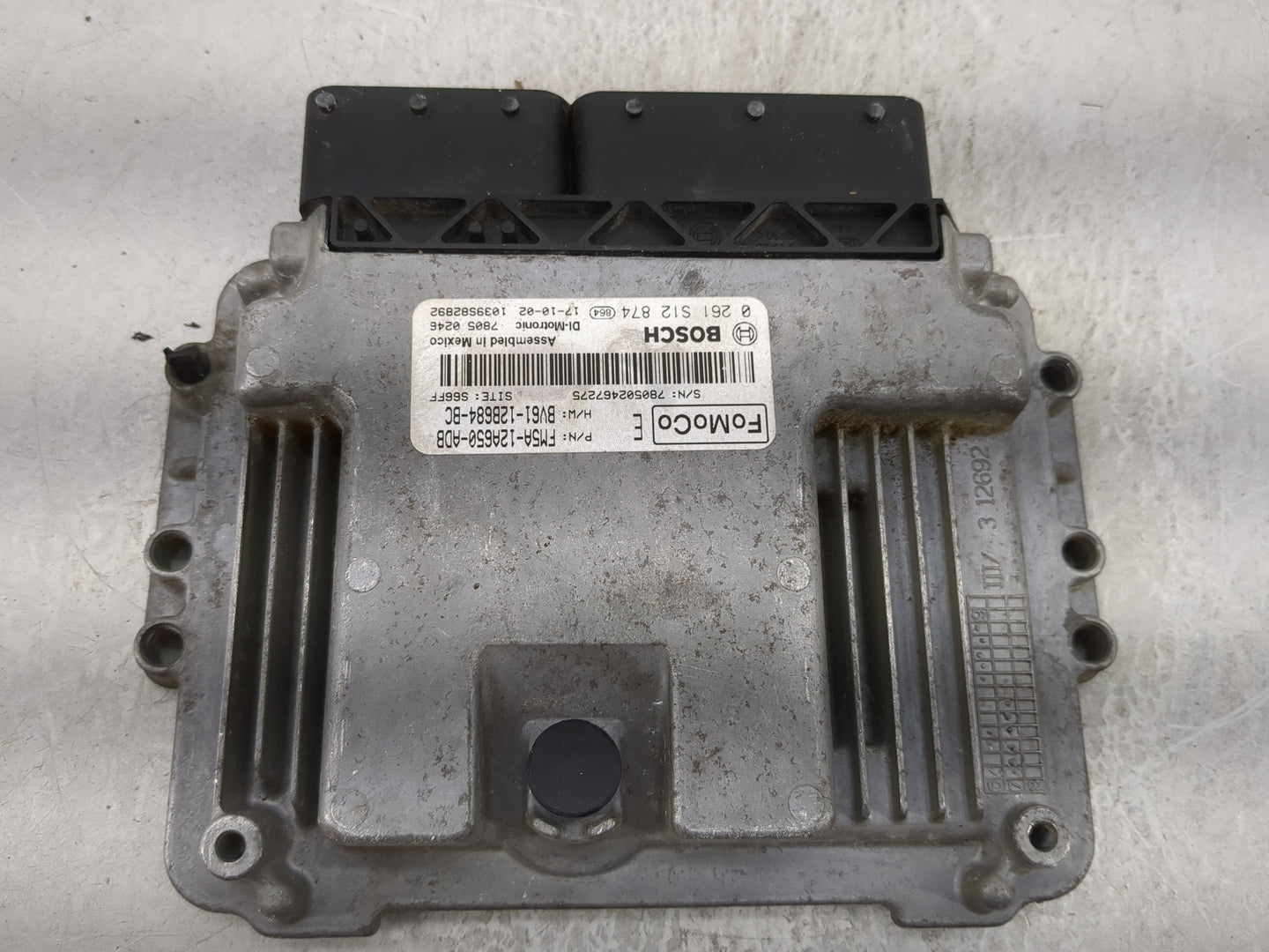 2013-2018 Ford Focus PCM Engine Control Computer ECU ECM PCU OEM P/N:FM5A-12A650-ADB BV61-12B684-BC Fits OEM Used Auto Parts