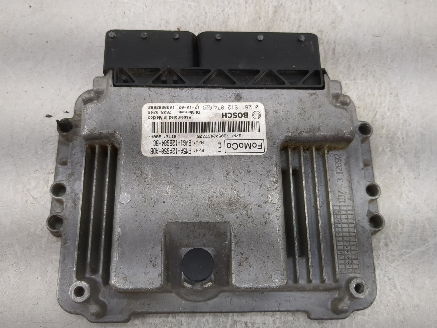2013-2018 Ford Focus PCM Engine Control Computer ECU ECM PCU OEM P/N:FM5A-12A650-ADB BV61-12B684-BC Fits OEM Used Auto Parts