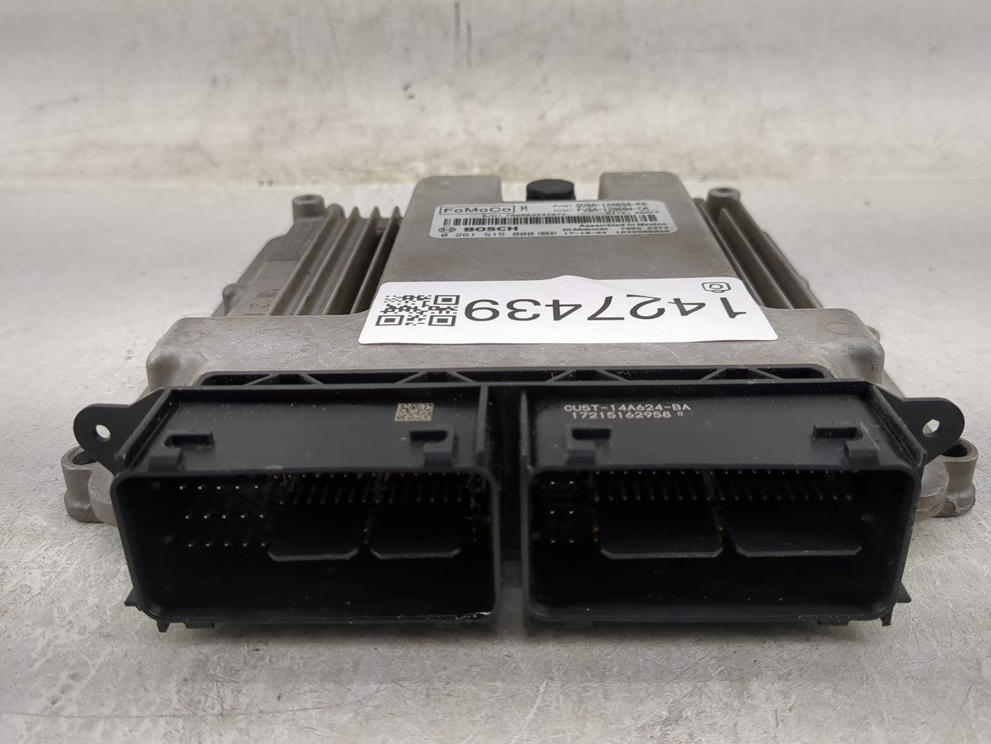2016-2018 Ford Focus PCM Engine Control Computer ECU ECM PCU OEM P/N:FV6A-12B684-CA Fits Fits 2016 2017 2018 OEM Used Auto P