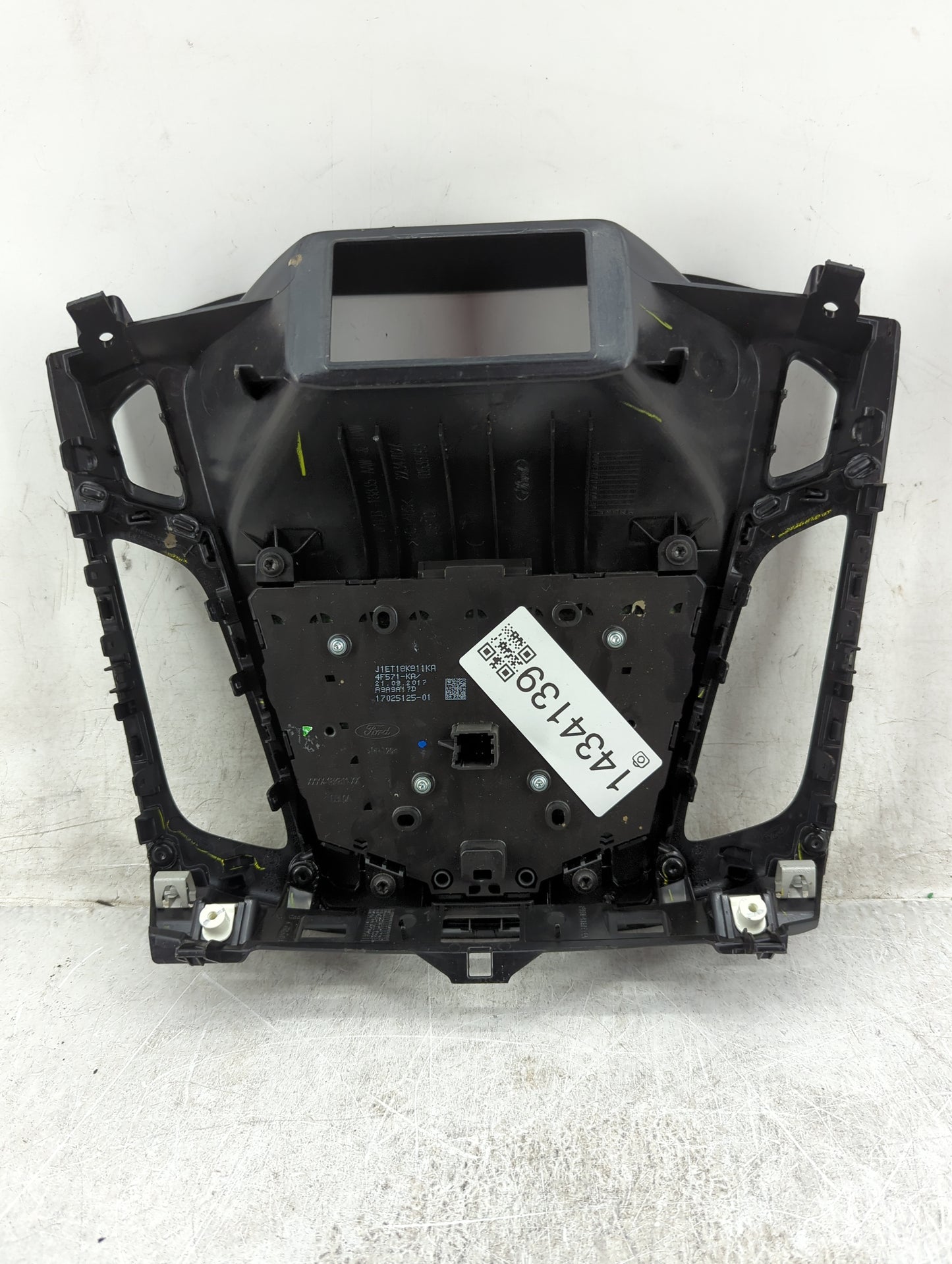 2015-2018 Ford Focus Radio Control Panel Black - Oemusedautoparts1.com