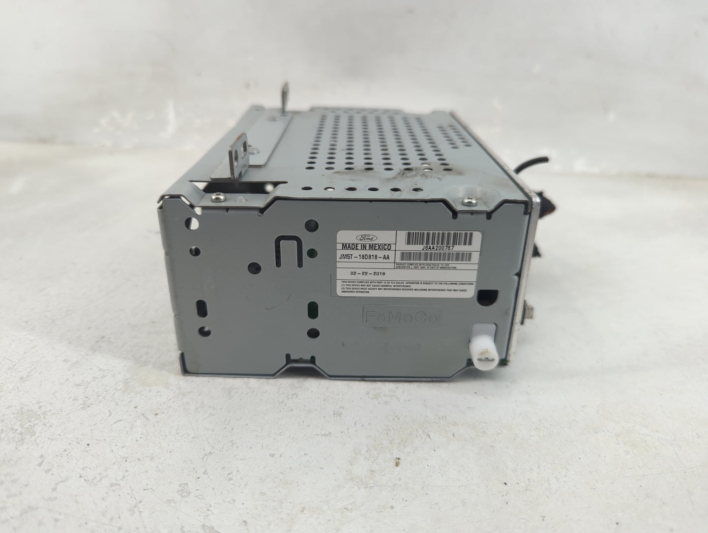 2015-2018 Ford Focus Radio AM FM Cd Player Receiver Replacement P/N:JM5T-18D818-AA J6AA200767 Fits Fits 2015 2016 2017 2018 