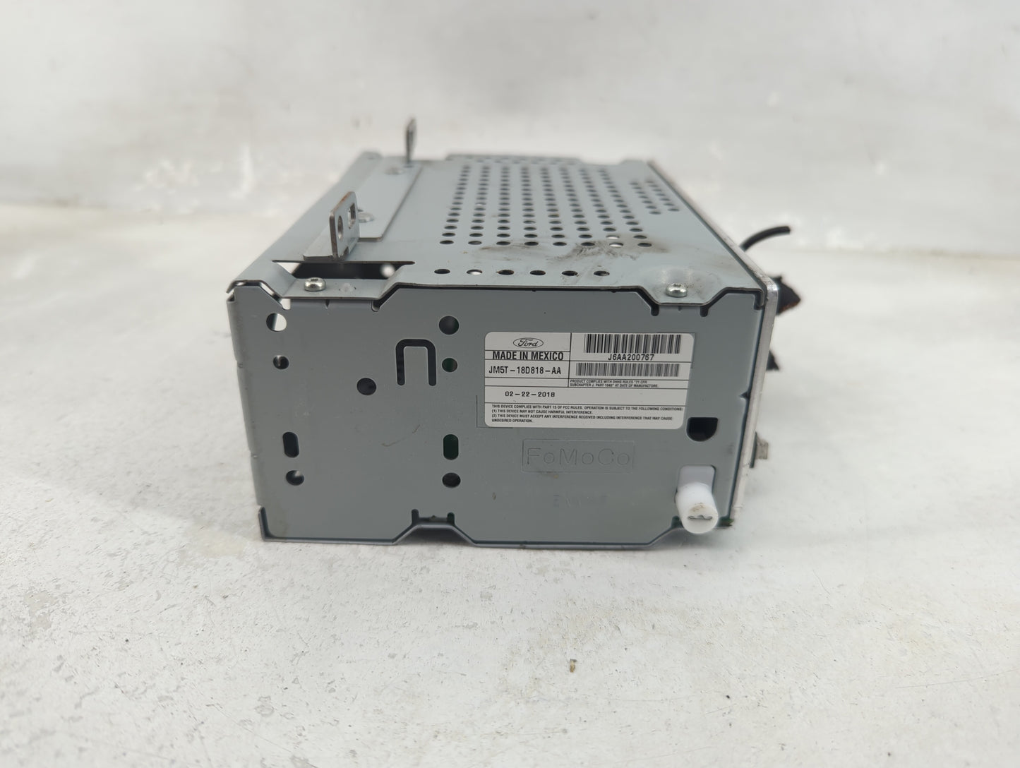2015-2018 Ford Focus Radio AM FM Cd Player Receiver Replacement P/N:JM5T-18D818-AA J6AA200767 Fits Fits 2015 2016 2017 2018 