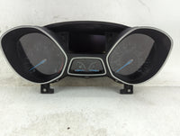 2017-2018 Ford Focus Instrument Cluster Speedometer Gauges P/N:5085074 2625776, F1ET-10849-CTP, 72316361 Fits Fits 2017 2018