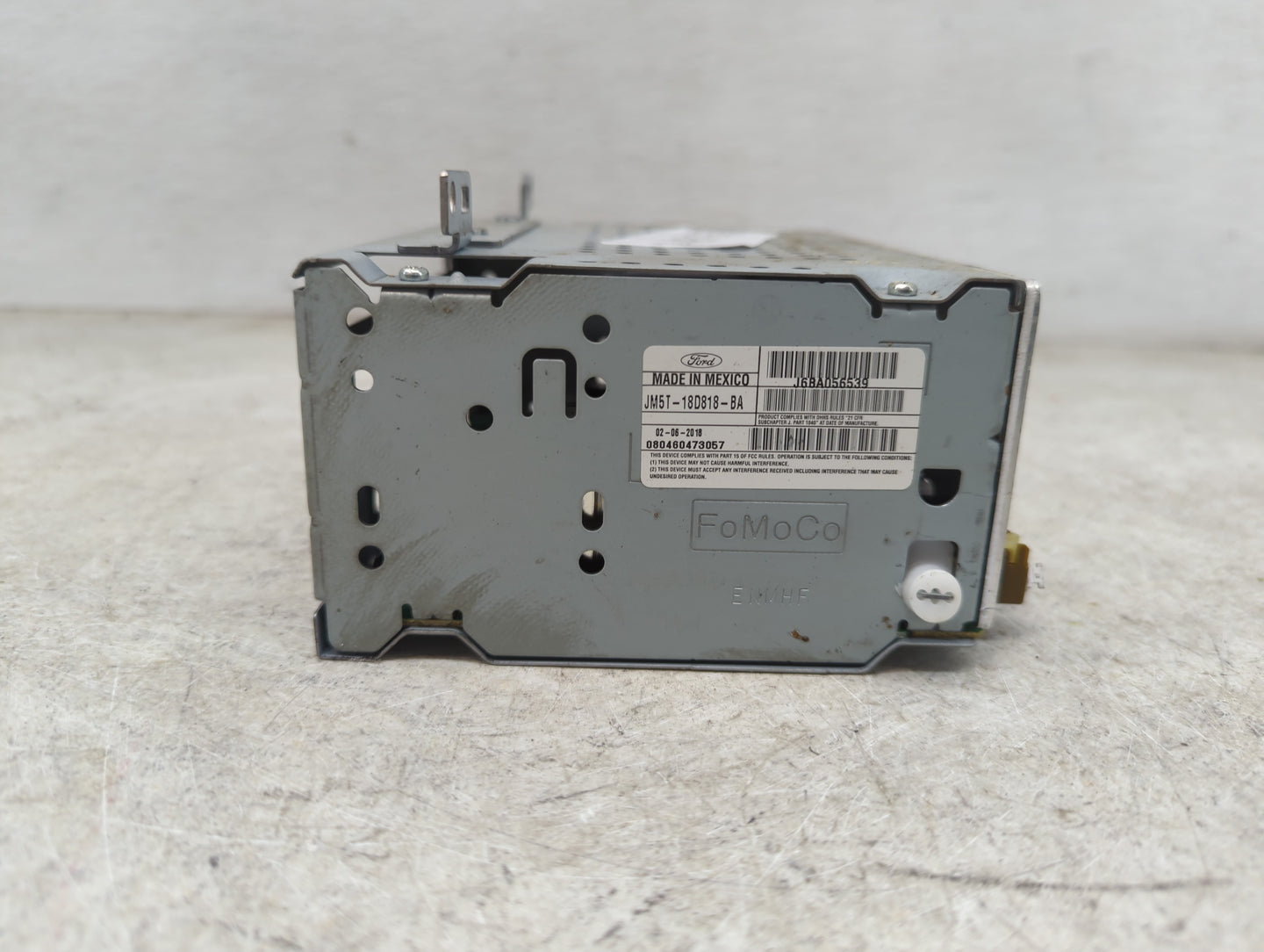 2018 Ford Focus Radio AM FM Cd Player Receiver Replacement P/N:JM5T-18D818-BA Fits OEM Used Auto Parts - Oemusedautoparts1.c