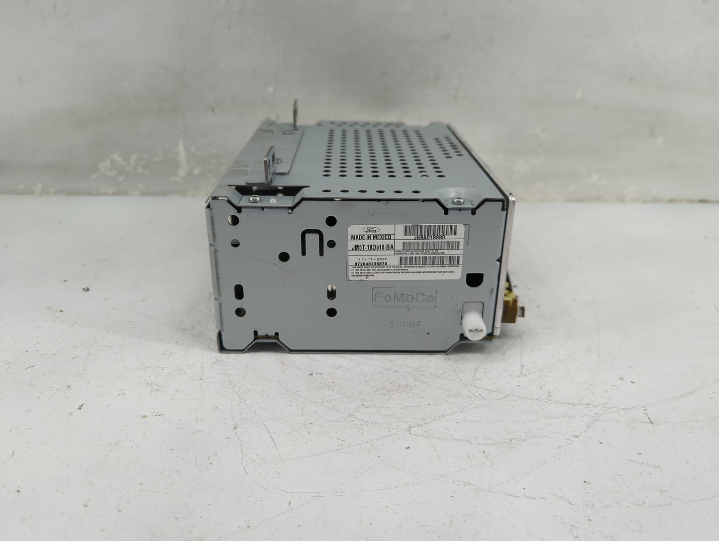 2017-2018 Ford Focus Radio AM FM Cd Player Receiver Replacement P/N:JM5T-18D816-BA J6BA018880 Fits Fits 2017 2018 OEM Used A