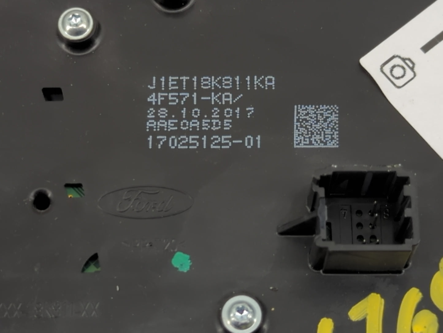 2015-2018 Ford Focus Radio Control Panel 1466249 - Oemusedautoparts1.com