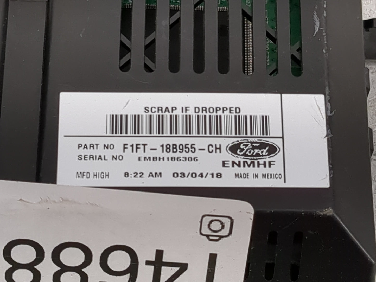 2015-2018 Ford Focus Information Display Screen 1468824 - Oemusedautoparts1.com