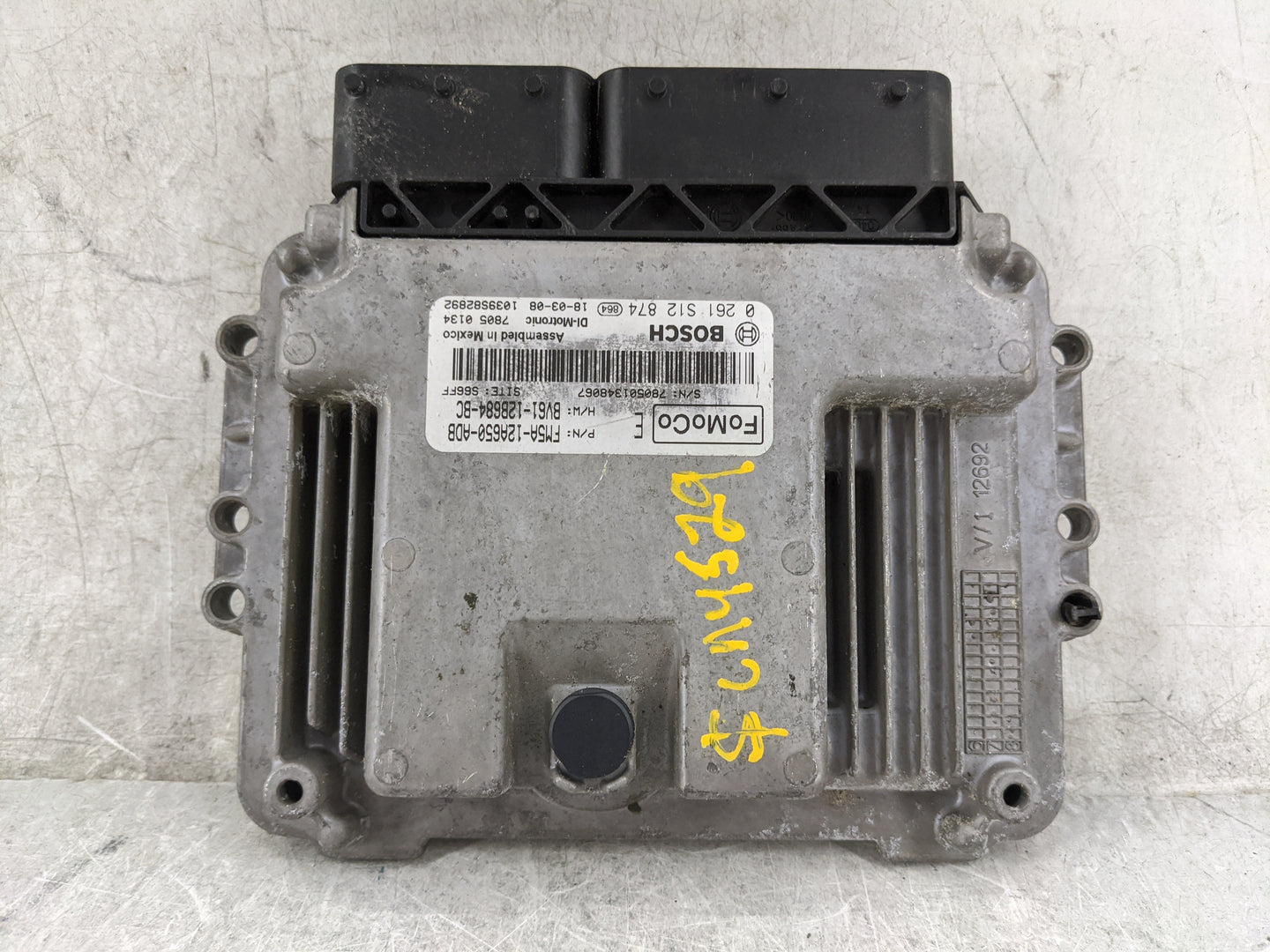 2013-2018 Ford Focus PCM Engine Control Computer ECU ECM PCU OEM P/N:FM5A-12A650-ADB BV61-12B684-BC Fits OEM Used Auto Parts