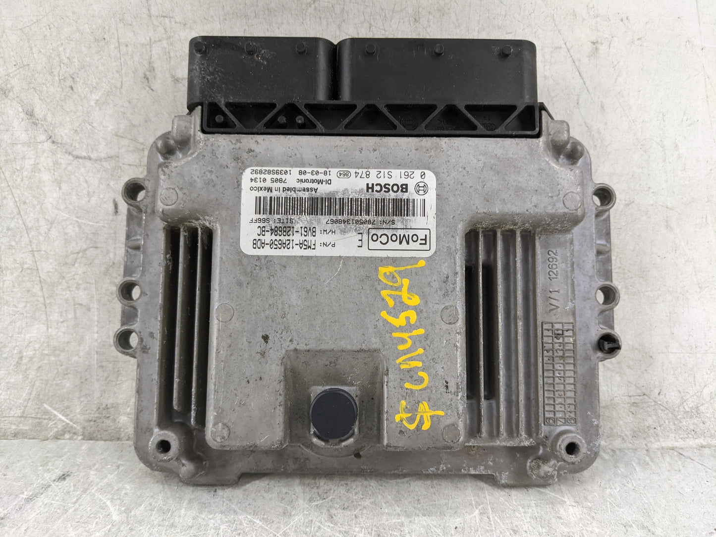 2013-2018 Ford Focus PCM Engine Control Computer ECU ECM PCU OEM P/N:FM5A-12A650-ADB BV61-12B684-BC Fits OEM Used Auto Parts