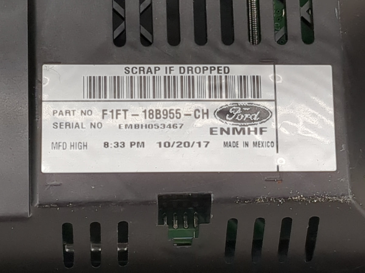 2015-2018 Ford Focus Information Radio Display Screen 1474974 - Oemusedautoparts1.com