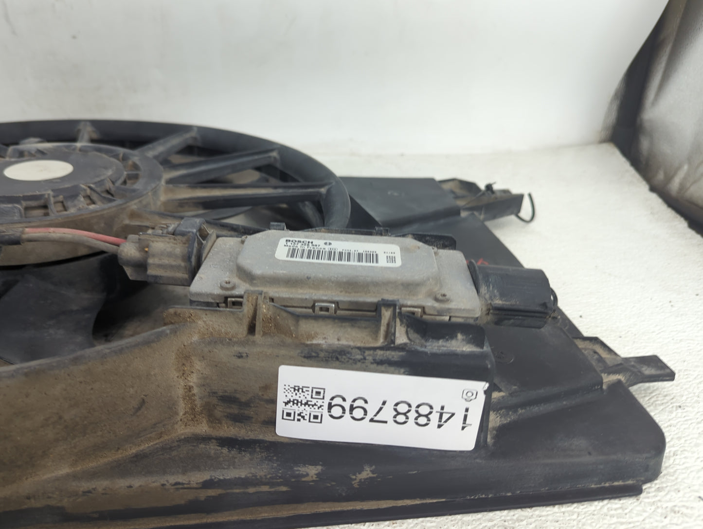 2012-2018 Ford Focus Electric Radiator Cooling Fan Motor Assembly P/N:1137328567 CV61-8C607-BA Fits OEM Used Auto Parts - Oe