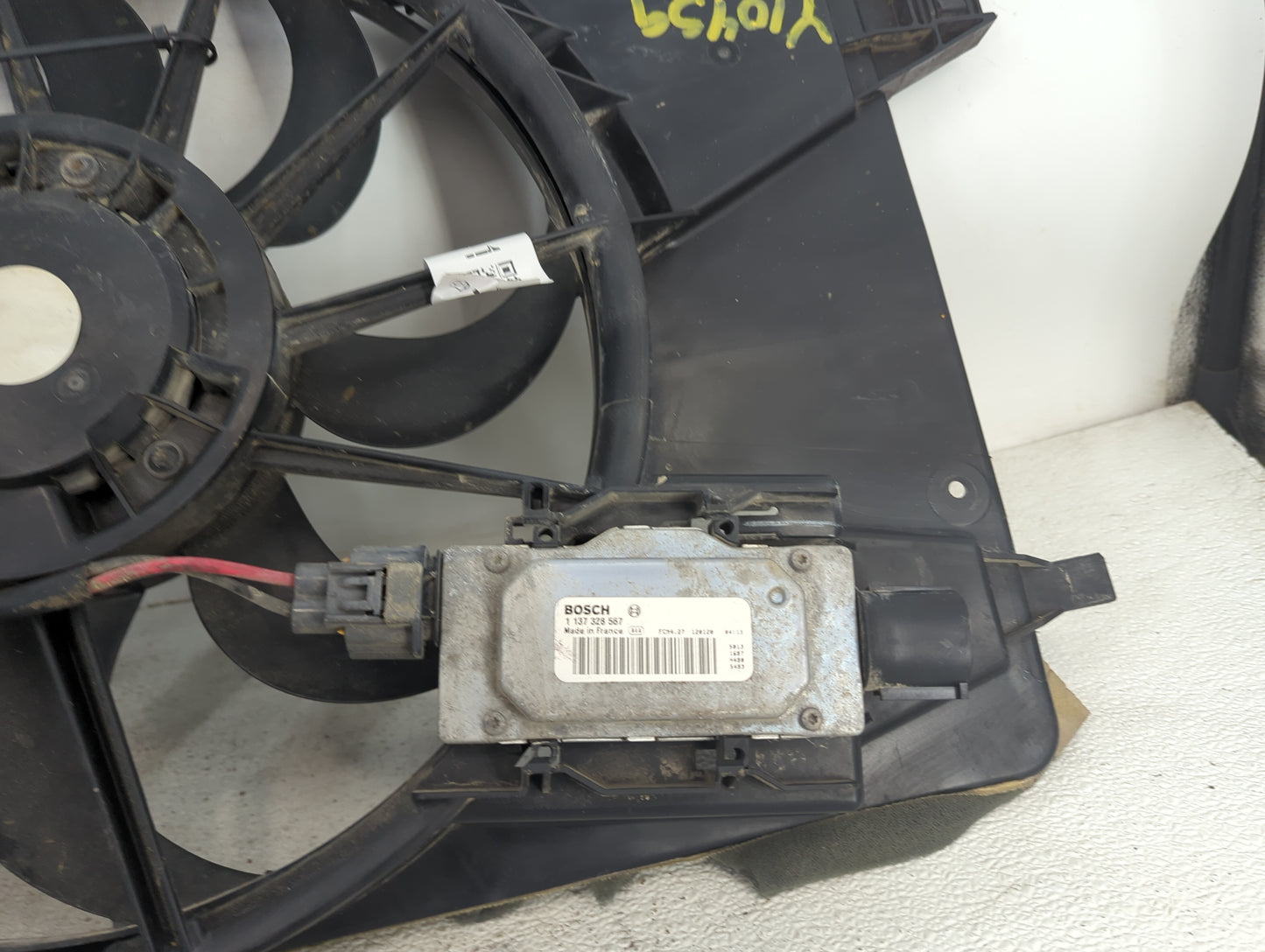 2012-2018 Ford Focus Electric Radiator Cooling Fan Motor Assembly P/N:BV61-8C607-BD BV6H-8C607-HC Fits OEM Used Auto Parts -