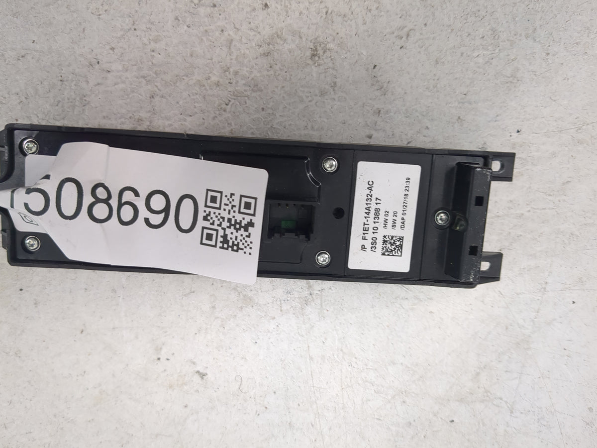 2012-2018 Ford Focus Master Power Window Switch Replacement Driver Side Left P/N:F1ET-14A132-AC Fits OEM Used Auto Parts - O