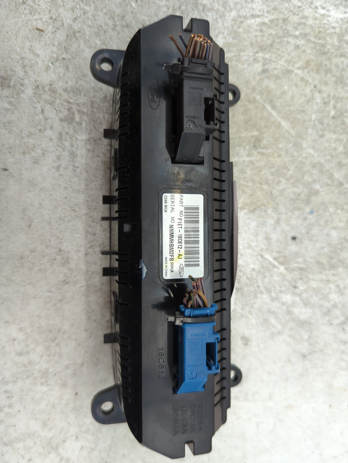 2015-2018 Ford Focus Climate Control Module Temperature AC/Heater Replacement P/N:F1ET-18C612-AJ Fits Fits 2015 2016 2017 20