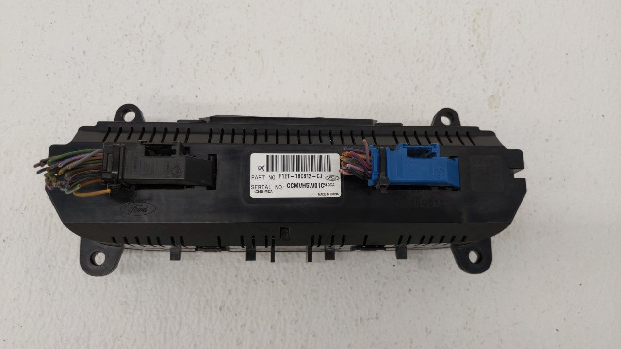 2015-2018 Ford Focus Climate Control Module Temperature AC/Heater Replacement P/N:F1ET-18C612-CJ F1ET-18C612-CH Fits OEM Use