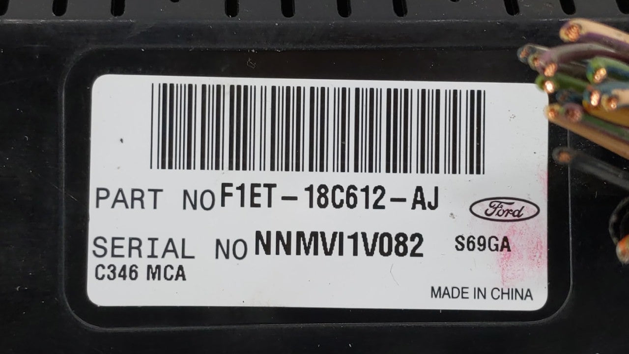 2015-2018 Ford Focus Climate Control Module Temperature AC/Heater Replacement P/N:F1ET-18C612-AG F1ET-18C612-CJ Fits OEM Use