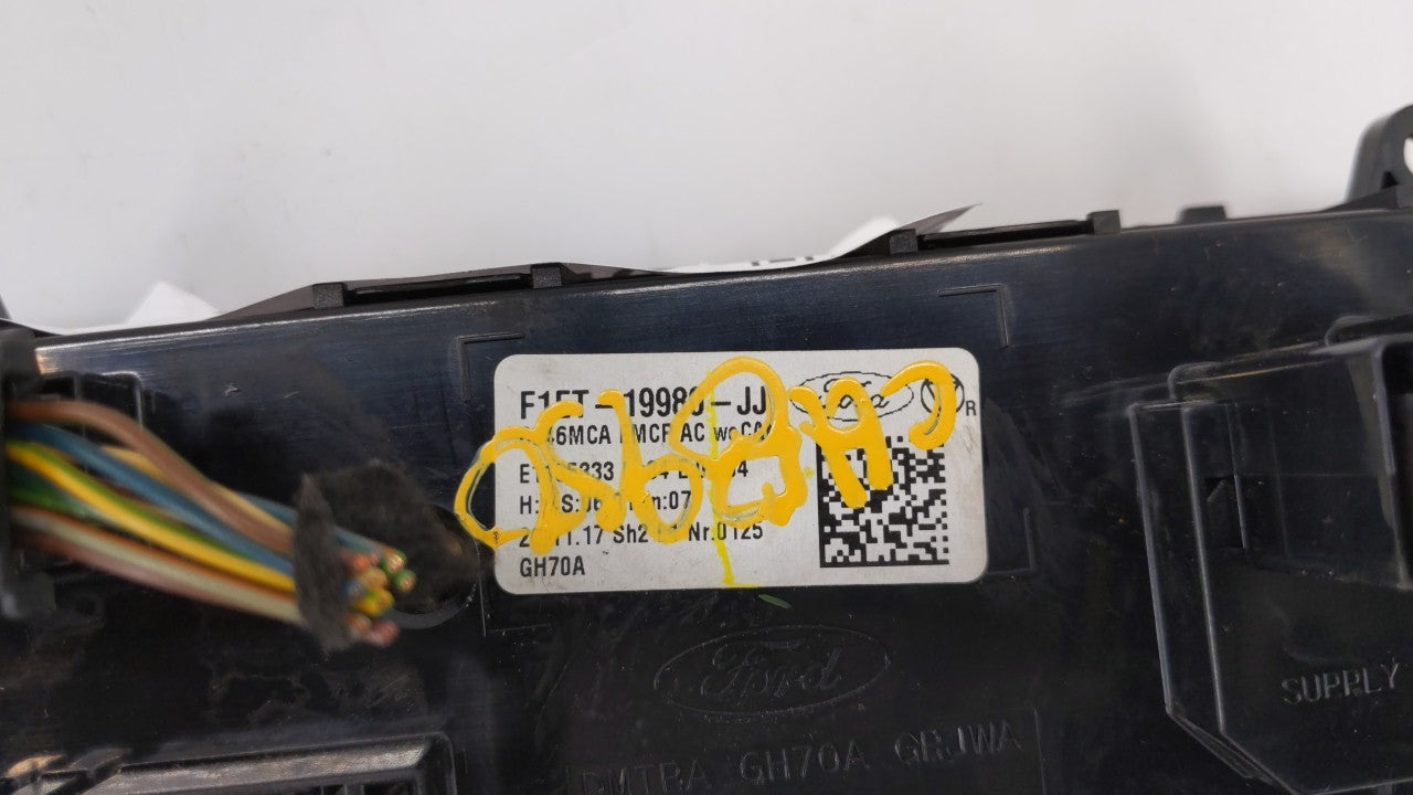 2015-2018 Ford Focus Climate Control Module Temperature AC/Heater Replacement P/N:F1ET-19980-JJ Fits Fits 2015 2016 2017 201