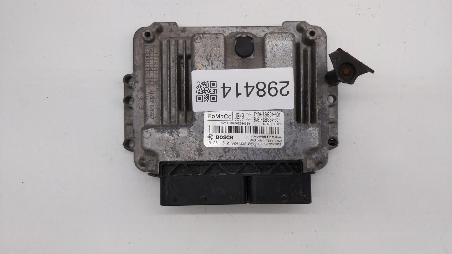 2013-2018 Ford Focus PCM Engine Control Computer ECU ECM PCU OEM P/N:DM5A-12A650-CA EMA-12A650-VA Fits OEM Used Auto Parts -