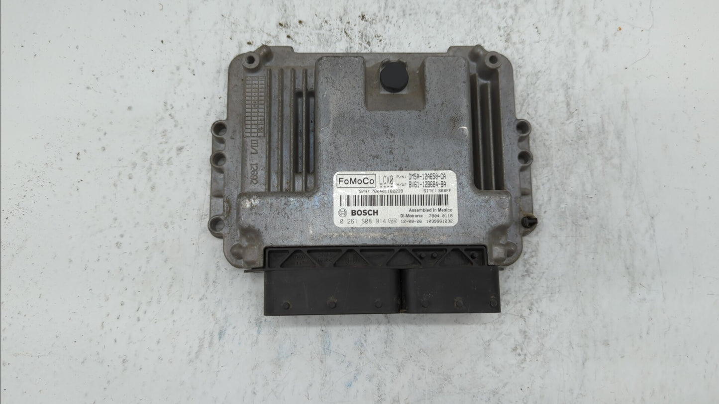 2013-2018 Ford Focus PCM Engine Control Computer ECU ECM PCU OEM P/N:DM5A-12A650-CA EMA-12A650-VA Fits OEM Used Auto Parts -