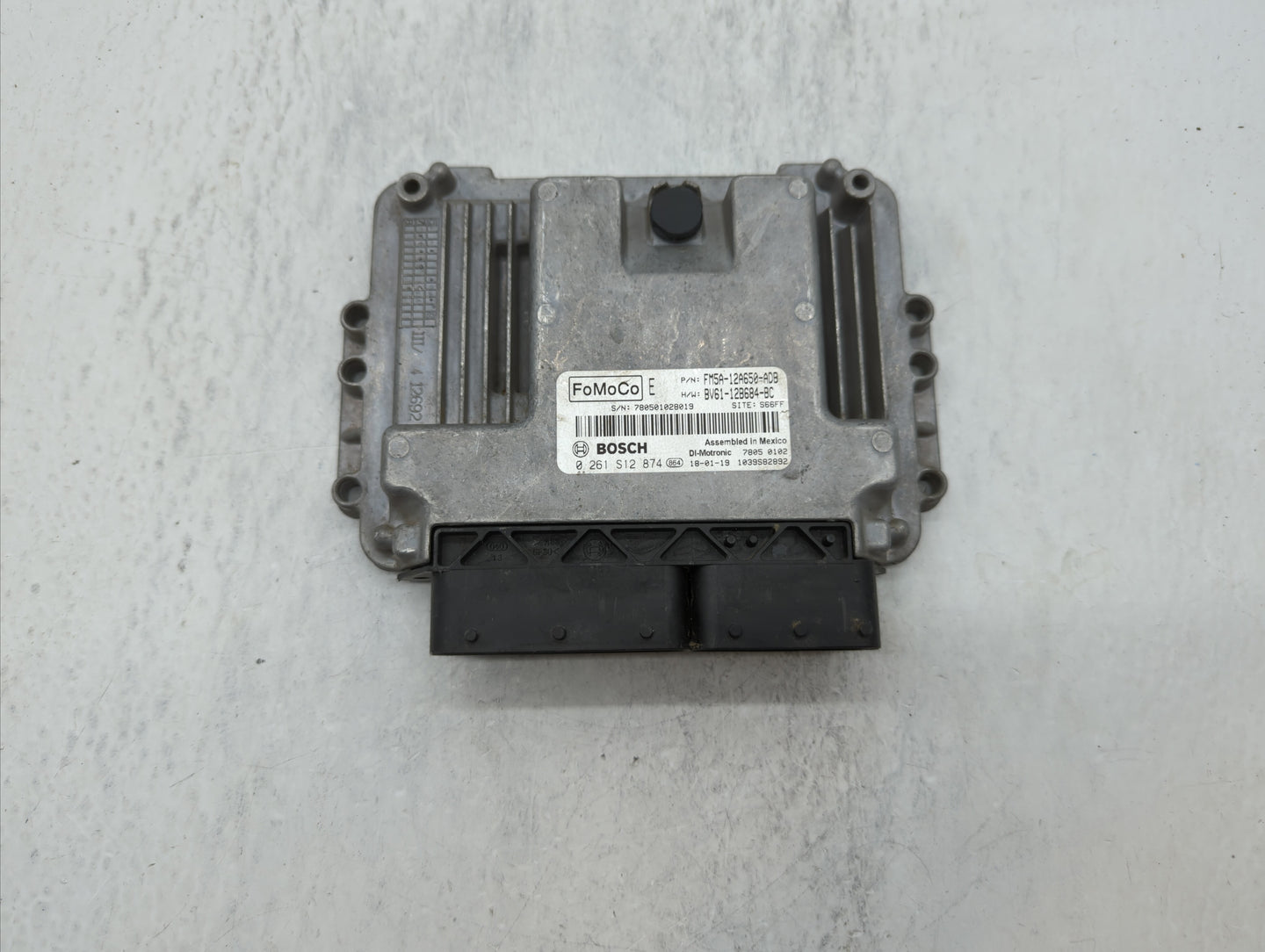 2013-2018 Ford Focus PCM Engine Control Computer ECU ECM PCU OEM P/N:DM5A-12A650-CA EMA-12A650-VA Fits OEM Used Auto Parts -