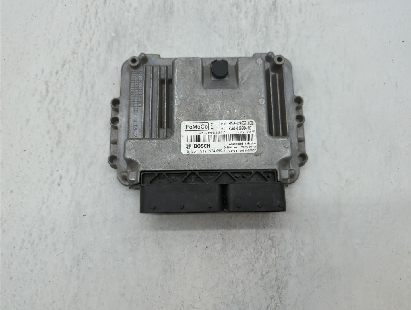 2013-2018 Ford Focus PCM Engine Control Computer ECU ECM PCU OEM P/N:DM5A-12A650-CA EMA-12A650-VA Fits OEM Used Auto Parts -