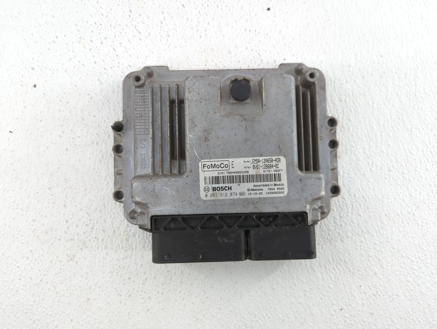 2013-2018 Ford Focus PCM Engine Control Computer ECU ECM PCU OEM P/N:DM5A-12A650-CA EMA-12A650-VA Fits OEM Used Auto Parts -
