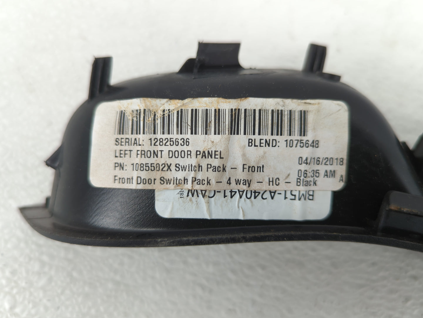2012-2018 Ford Focus Master Power Window Switch Replacement Driver Side Left P/N:BM51-A240A41-CAW 1085502X Fits OEM Used Aut