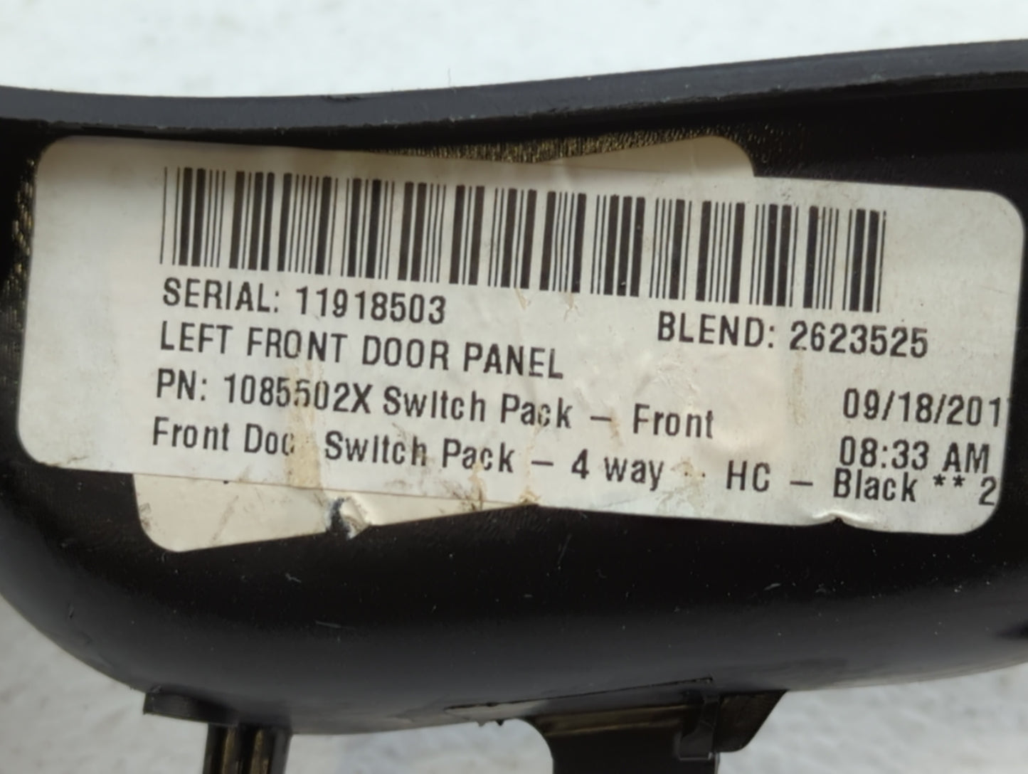 2012-2018 Ford Focus Master Power Window Switch Replacement Driver Side Left P/N:1085502X F1ET-14A132-AC Fits OEM Used Auto 