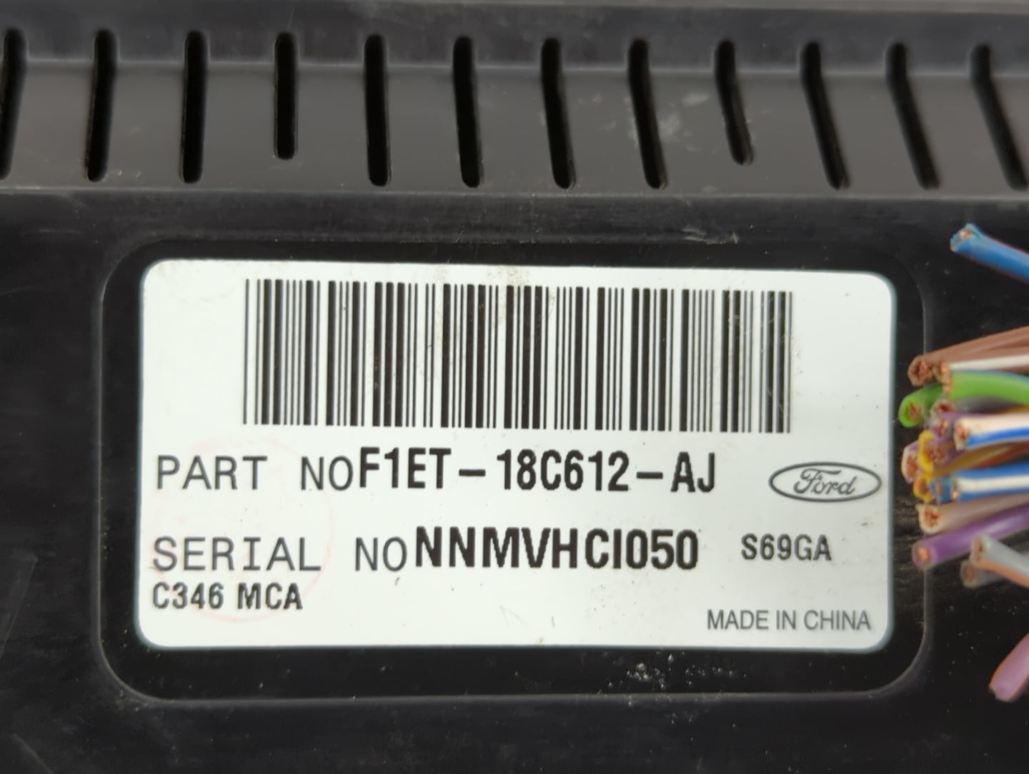 2015-2018 Ford Focus Climate Control Module Temperature AC/Heater Replacement P/N:F1ET-18549 F1ET-18C612-AG Fits OEM Used Au
