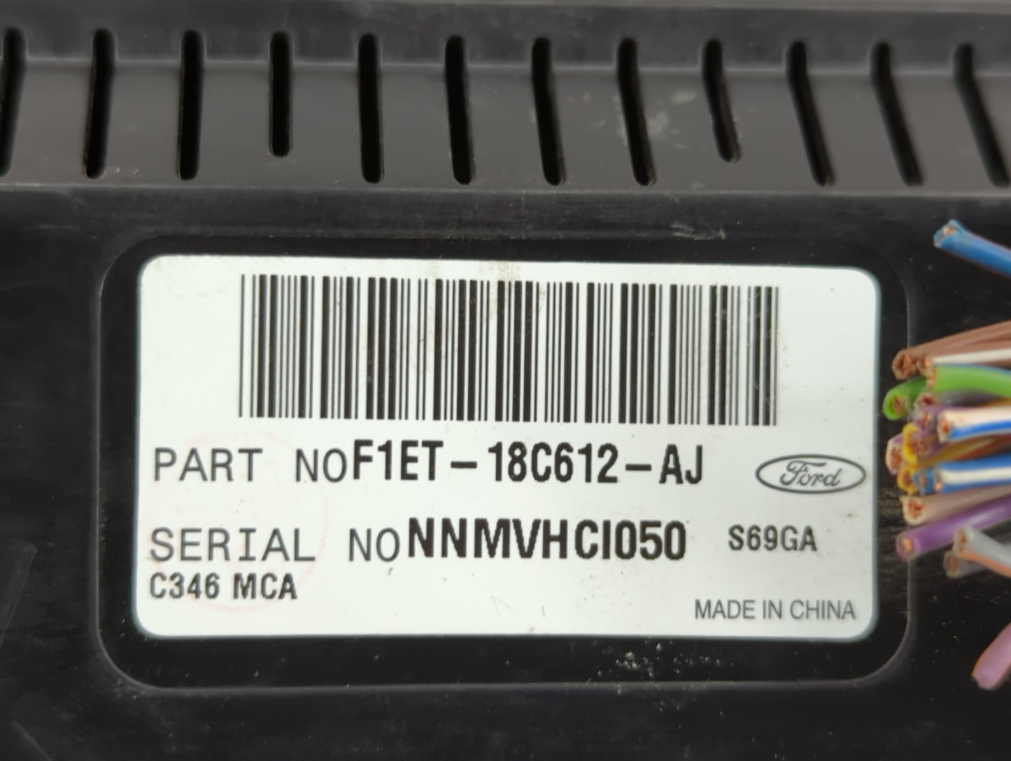 2015-2018 Ford Focus Climate Control Module Temperature AC/Heater Replacement P/N:F1ET-18549 F1ET-18C612-AG Fits OEM Used Au