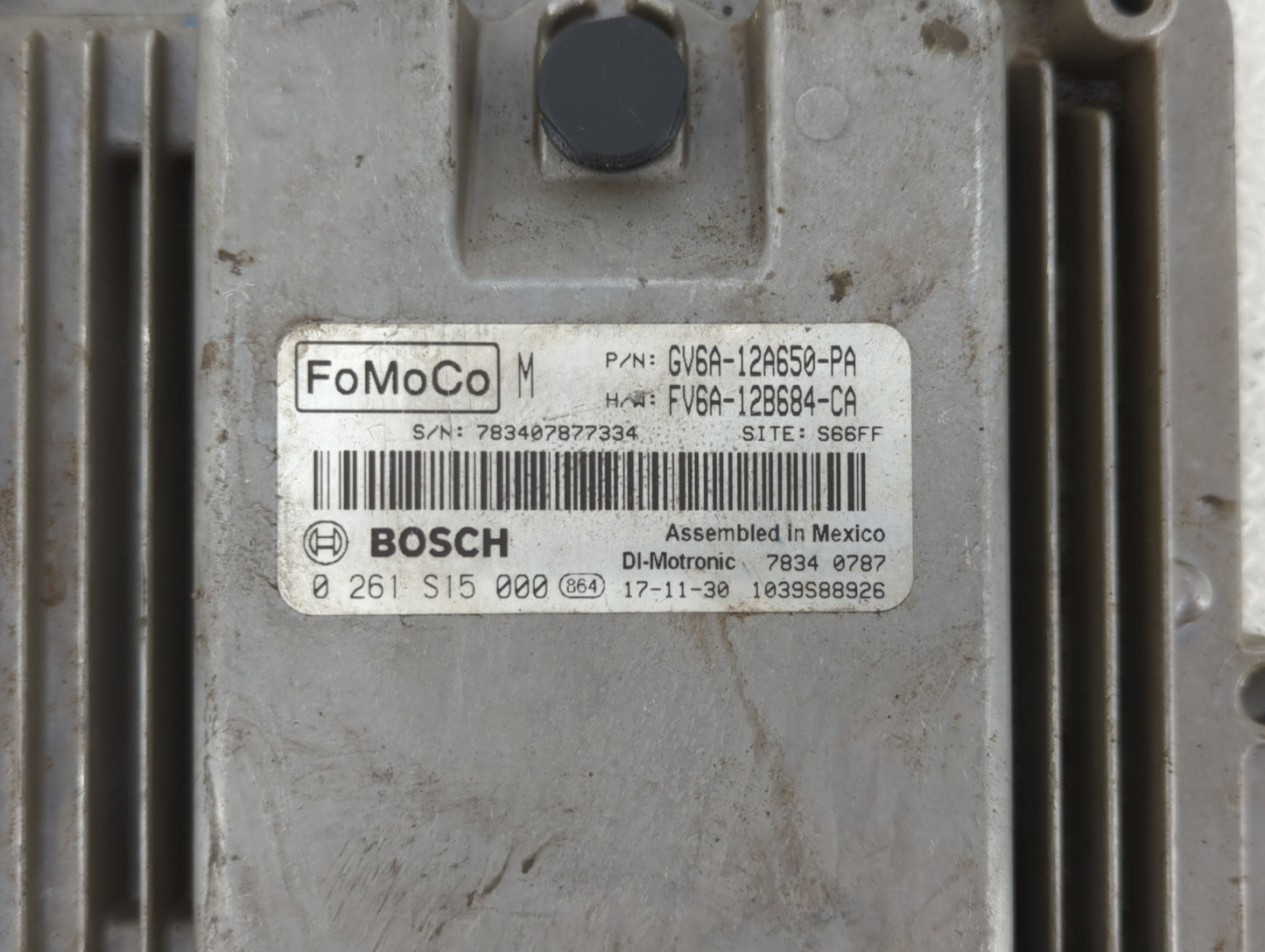 2016-2018 Ford Focus PCM Engine Control Computer ECU ECM PCU OEM P/N:RMFV6A-12A650-CA EM5A-12A650-ACC Fits Fits 2016 2017 20