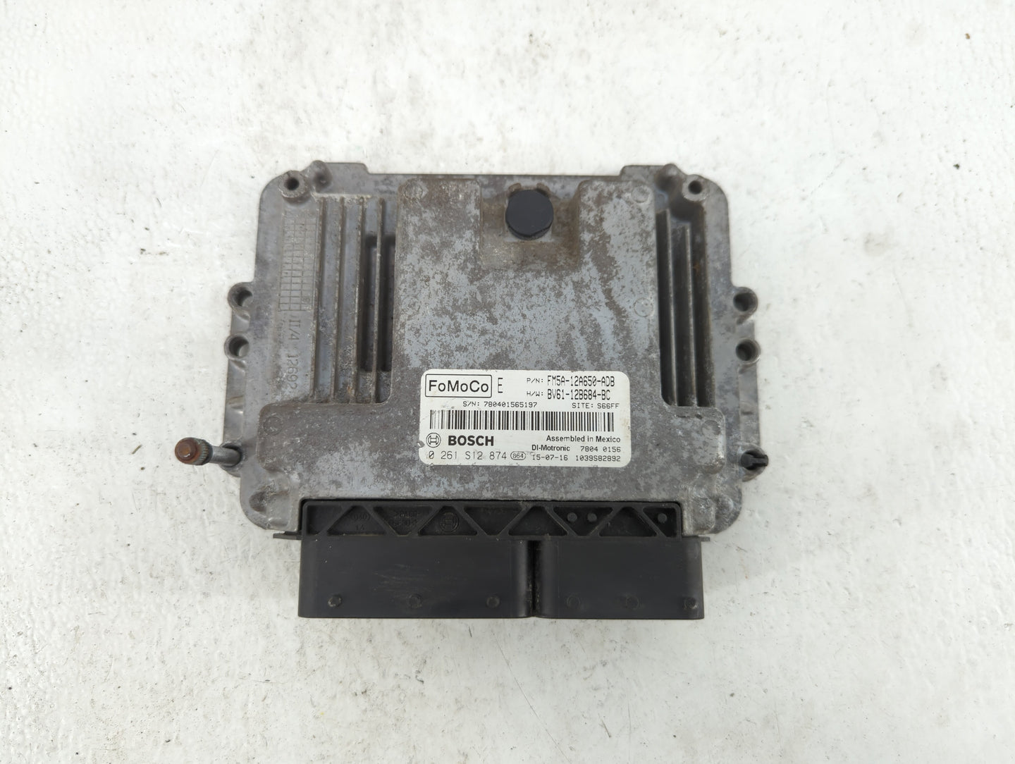 2013-2018 Ford Focus PCM Engine Control Computer ECU ECM PCU OEM P/N:FM5A-12A650-ADB EM5A-12A650-ACA Fits OEM Used Auto Part
