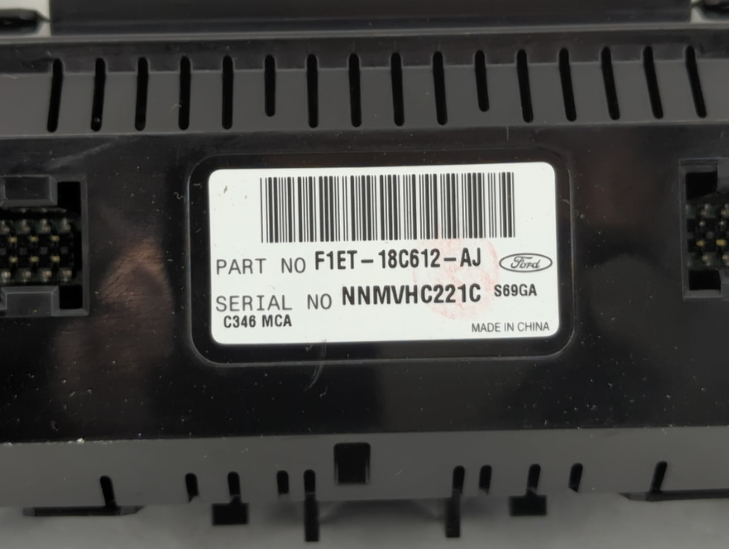 2015-2018 Ford Focus Climate Control Module Temperature AC/Heater Replacement P/N:F1ET-18C612-AG F1ET-18C612-CJ Fits OEM Use