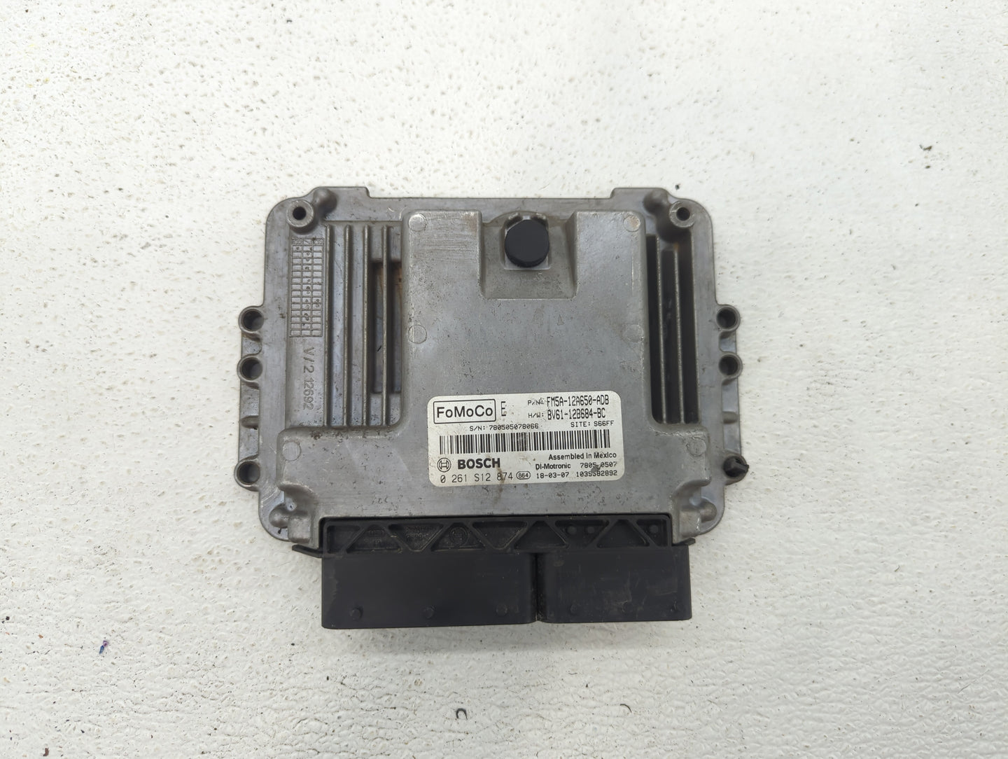 2013-2018 Ford Focus PCM Engine Control Computer ECU ECM PCU OEM P/N:FM5A-12A650-ADB EM5A-12A650-ACB Fits OEM Used Auto Part