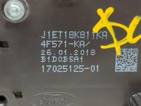 2015-2018 Ford Focus Climate Control Module Temperature AC/Heater Replacement P/N:J1ET18K811KA 17025125-01 Fits OEM Used Aut